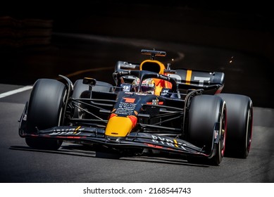 Monte-Carlo, Monaco. 26-29 May 2022. F1 World Championship. Grand Prix of Monaco. #1, Max VERSTAPPEN, NDL, Oracle Red Bull Racing RB18 Honda.