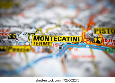 Montecatini Terme On Map.