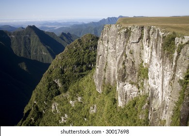 The Montenegro Canyon In Rio Grande Do Sul - Brazil.