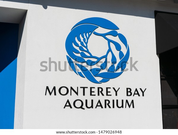 Monterey Bay Aquarium Logo Sign Advertises Stock Photo Edit Now