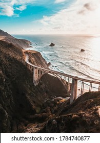 Monterey Beach From Above California