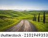 tuscany landscape road