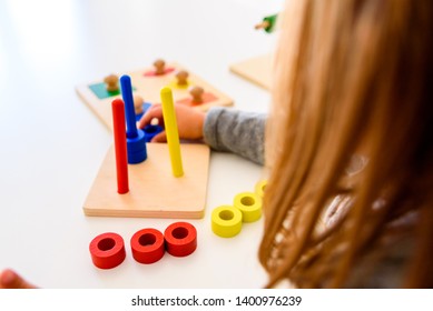 In Montessori Alternative Education Pedagogy Special Materials Are Used To Guide The Student To Develop All Their Creative Potential.