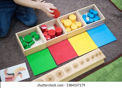 Montessori Education. Learning Colors. Montessori Materials.