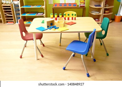 Montessori Kindergarten Preschool Classroom