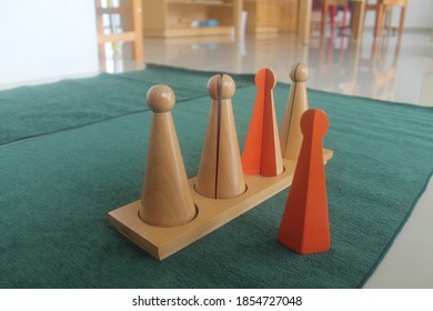 Montessori Materials For Solving Fractions Problems