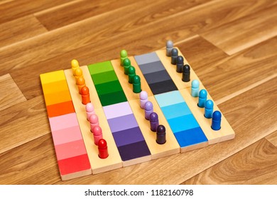 Montessori Wood Color Gamut