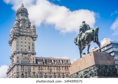 Montevideo / Montevideo / Uruguay - 10/28/2017: Mausoleo De José Gervasio Artigas Monument.