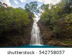 Montezuma waterfall in Costa Rica