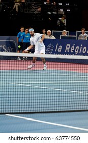 MONTPELLIER - FRANCE - OCTOBER 25 :  Arnaud ClÃ?Â©ment Loses At The Men's Single 1st Round Of The Montpellier Sud De France Tennis Open.