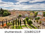 Montpellier is one of the most "young" cities in France because of the large number of students. View of the old city.