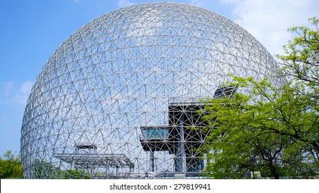 Montreal Biosphere In The Spring 
