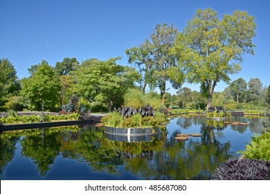 Montreal Botanical Garden Reflecting Pond