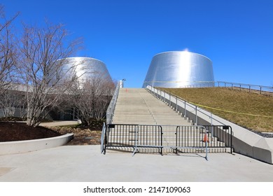 MONTREAL CANADA 07 10 2019: The New Rio Tinto Alcan Planetarium Will Give Visitors A Chance To Look Back At Life From A New Perspective, Millions Of Kilometres Away 