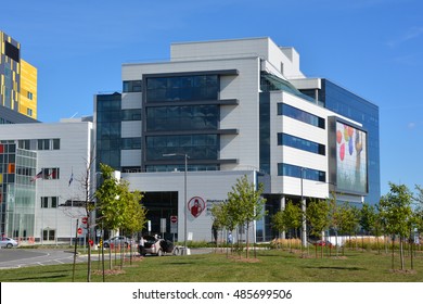 MONTREAL CANADA 09 14 2016: Shriners Hospitals For Children Canada, Located In Montreal-Quebec, Provides World-class Care To Children From Across Canada