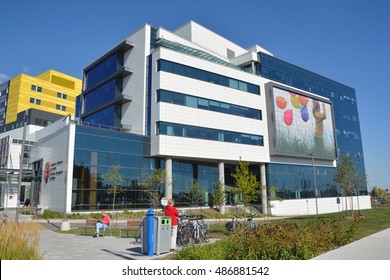 MONTREAL CANADA 09 14 2016: Shriners Hospitals For Children Canada, Located In Montreal-Quebec, Provides World-class Care To Children From Across Canada