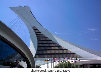 Montreal. Canada. 10.31.03. Olympic Park, Venue Of The 1976 Summer Olympics In Montreal.