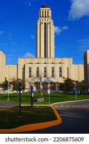 MONTREAL, CANADA -16 SEP 2022- View Of The Campus Of The Universite De Montreal, A French Language University Located In The Cote-des-Neiges Neighborhood On Mount Royal In Montreal, Canada.