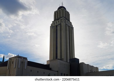 MONTREAL, CANADA -16 SEP 2022- View Of The Campus Of The Universite De Montreal, A French Language University Located In The Cote-des-Neiges Neighborhood On Mount Royal In Montreal, Canada.