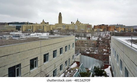 MONTREAL, CANADA -20 APRIL 2016- HEC Montreal (Ecole Des Hautes Etudes Commerciales De Montreal) Is A Business And Management School Affiliated With The Universite De Montreal.