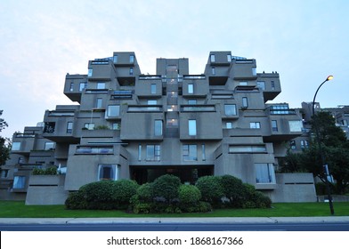 Montreal, Canada, 28 July 2008, Habitat 67, Residential Building Created By Architect Moshe Safdie