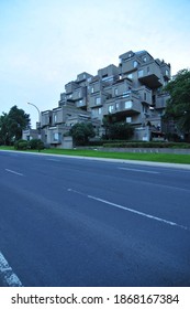 Montreal, Canada, 28 July 2008, Habitat 67, Residential Building Created By Architect Moshe Safdie