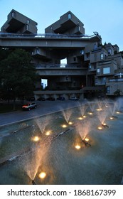 Montreal, Canada, 28 July 2008, Habitat 67, Residential Building Created By Architect Moshe Safdie