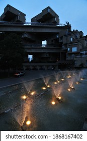 Montreal, Canada, 28 July 2008, Habitat 67, Residential Building Created By Architect Moshe Safdie