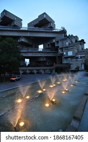 Montreal, Canada, 28 July 2008, Habitat 67, Residential Building Created By Architect Moshe Safdie