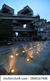 Montreal, Canada, 28 July 2008, Habitat 67, Residential Building Created By Architect Moshe Safdie