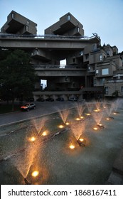 Montreal, Canada, 28 July 2008, Habitat 67, Residential Building Created By Architect Moshe Safdie