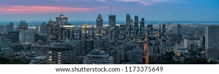 montreal, Canada cityscape
