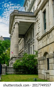 Montreal, Canada, Quebec Greffe Civil Translated As  State Government Office, June 26, 2021.