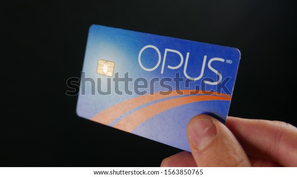 Montreal Metro Stm Opus Card Stock Photo 1563850765 | Shutterstock