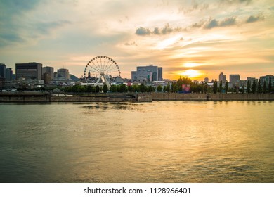 Montreal Old Port Sunset
