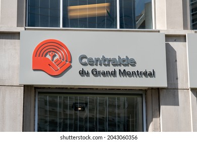 Montreal, QC, Canada - September 4, 2021: Close Up Of Centraide Of Greater Montreal (United Way Montreal) Sign In French In QC, Canada, An Independent Philanthropic Organization. 