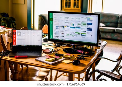 Messy Desk Computer High Res Stock Images Shutterstock