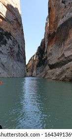 The Montrebei Gorge Is A Place That Is Located Between The Provinces Of Huesca And Lleida, Between The Regions Of Ribagorza And Pallars Jussà