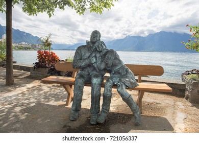 Montreux Switzerland September 06 Love Couple Stock Photo 721056 picture