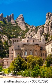 Montserrat Monastery. Spain, Catalonia, Barcelona