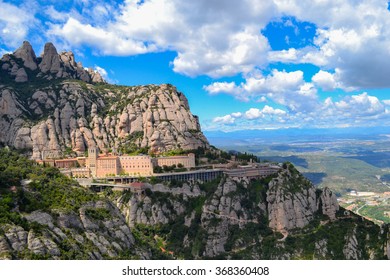 The Montserrat Monastery In Spaine