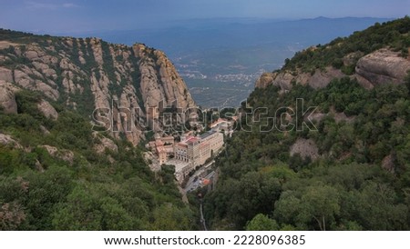 Montserrat is over a thousand years of history related to the statue of the Black Madonna, the patron saint of Catalonia. The Benedictine monastery there is a symbol of the national identity of the Ca