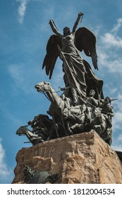 A Monument To The Army Of The Andes In Mendoza, Argentina.