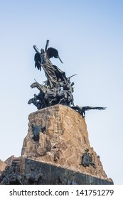 Monument To The Army Of The Andes At The Top Of The Cerro De La Gloria At The General San MartÃ?Â?Ã?Â­n Park, Inaugurated On February 12, 1914, Anniversary Of The Battle Of Chacabuco In Mendoza, Argentina.