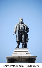 Monument To Camillo Benso Di Cavour In Piazza Cavour, Rome, Italy