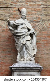 Monument To Clement XI In Urbino, Italy