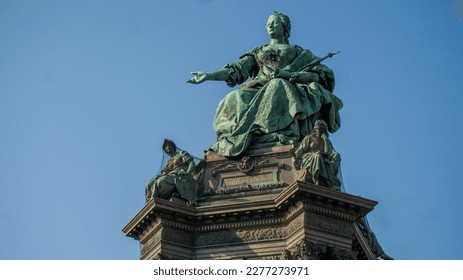 Monument to Empress Sissi Elisabeth in Vienna - Shutterstock ID 2277273971