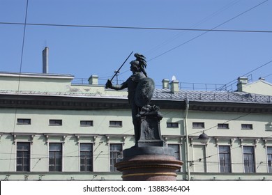 Monument To Generalissimo Alexander Suvorov In St. Petersburg   