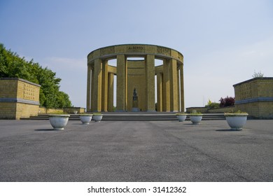 Monument For King Albert I Of Belgium In Nieuwpoort