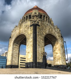 Monument To The Mexican Revolution (Monumento A La Revolucan Mexicana), Built In Mexico City In 1936.